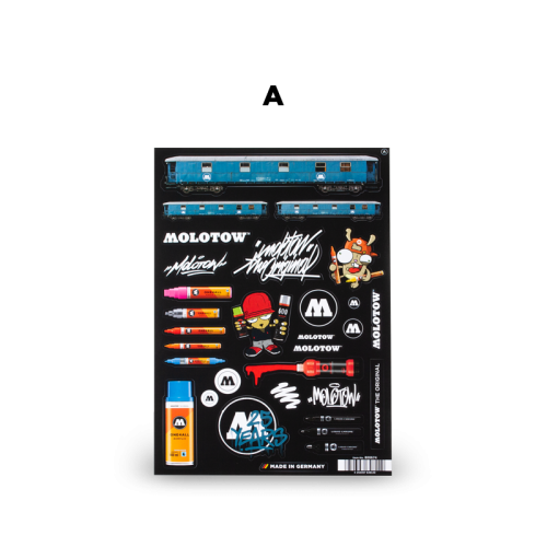 Molotow Sticker Sheet A