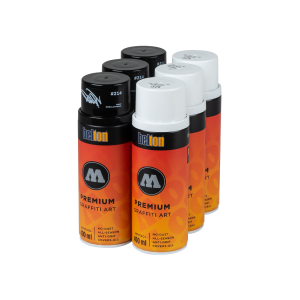 Premium Black White Pack  molotow