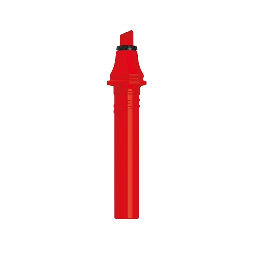 Chisel Tip Deep Red R100