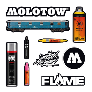 Molotow Sticker Set 100 