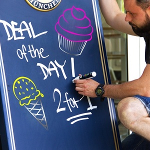 Chalk Marker 4mm Neon Set 